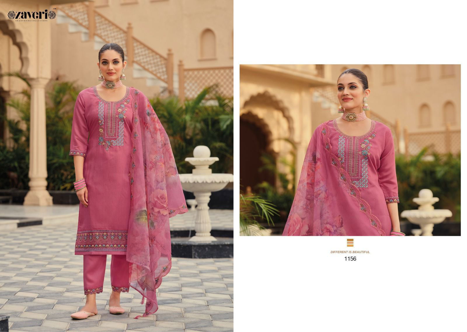 Zaveri Imroz Vol 2 Silk Embroidery Readymade Suits Catalog
